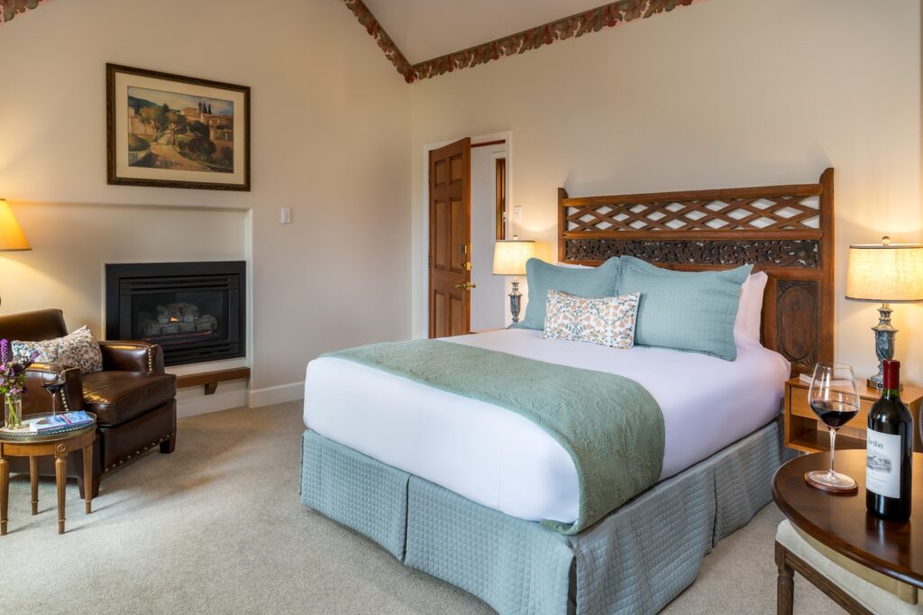 The Barcelona Guest room at our bed and breakfast near Cannon Beach, the best lodging for exploring Ecola State Park